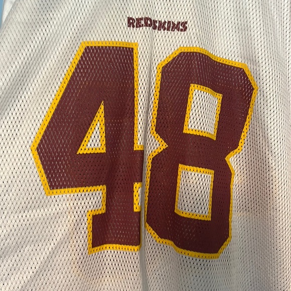 Reebok NFL Washington Redskins Horton #48 Jersey XXL - Picture 3 of 6